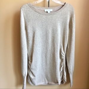 Banana Republic metallic sweater